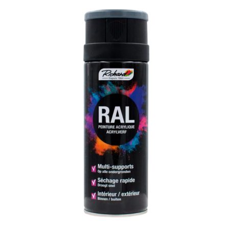 RICHARD Oldószeres AKRIL FESTÉK SPRAY RAL7015 Palaszürke