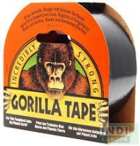 Gorilla Tape Fekete Extra Erős Ragasztószalag