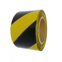 EuroTape Kordonszalag sárga/fekete 75mmX100m